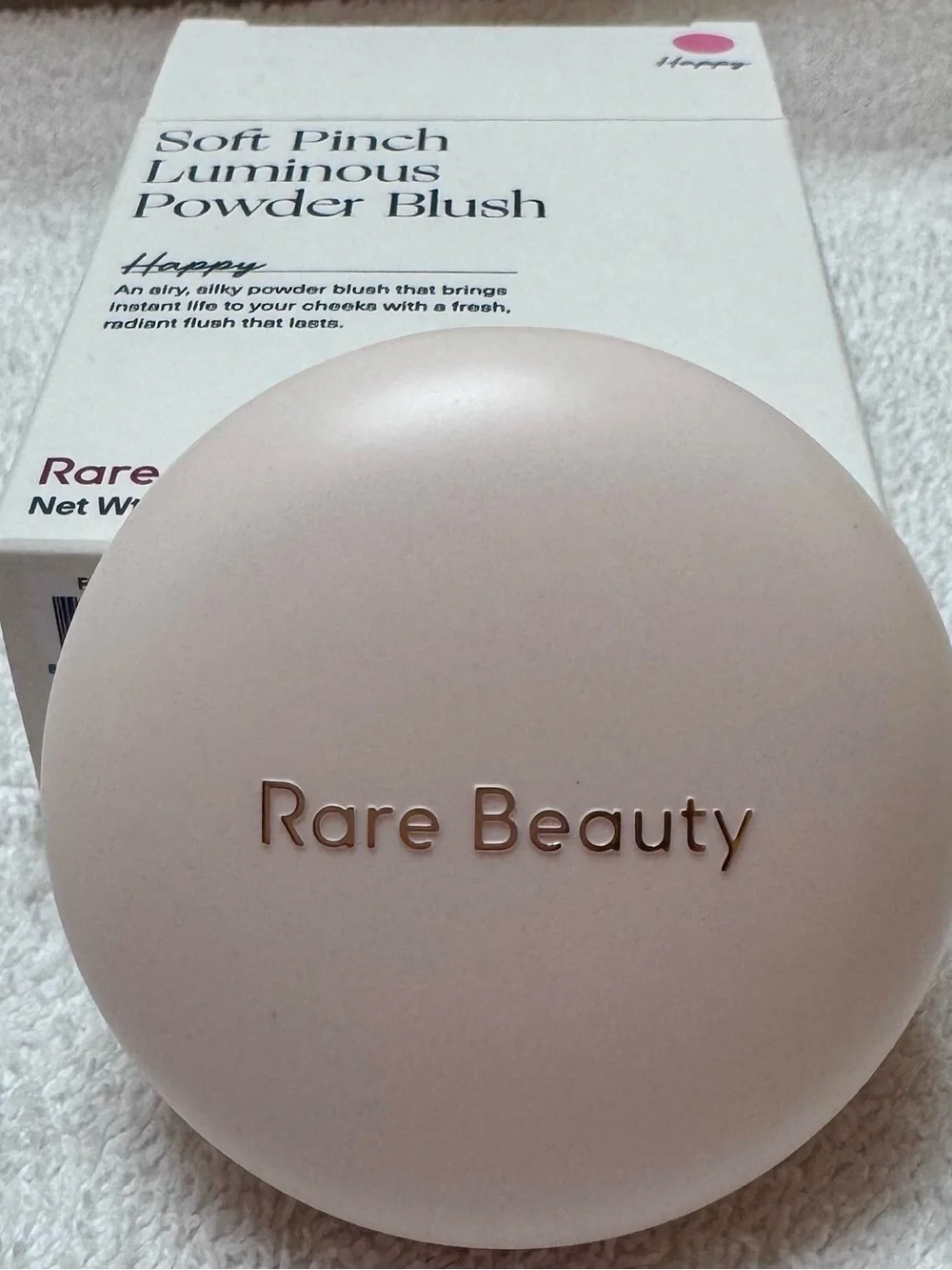 Rare Beauty Soft Pinch Luminous Powder Blush — Happy Pink
